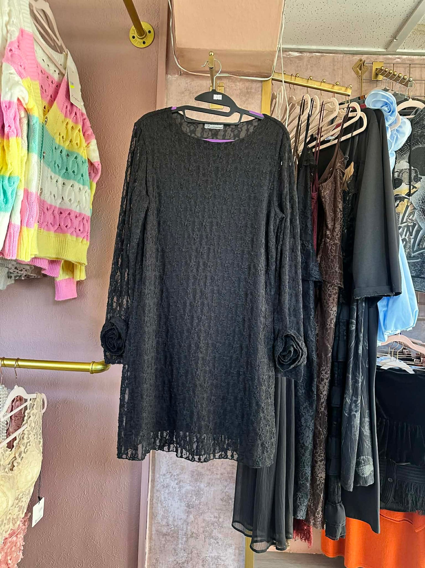 Black Lace Dress 🖤