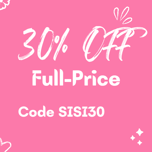 30% OFF Full-Price – Code SISI30