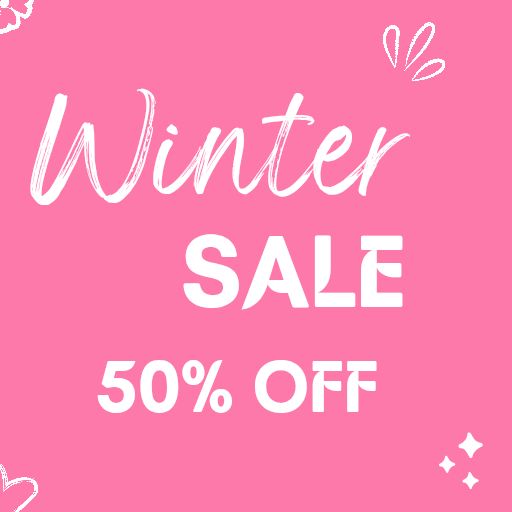 Winter Sale - 50% OFF