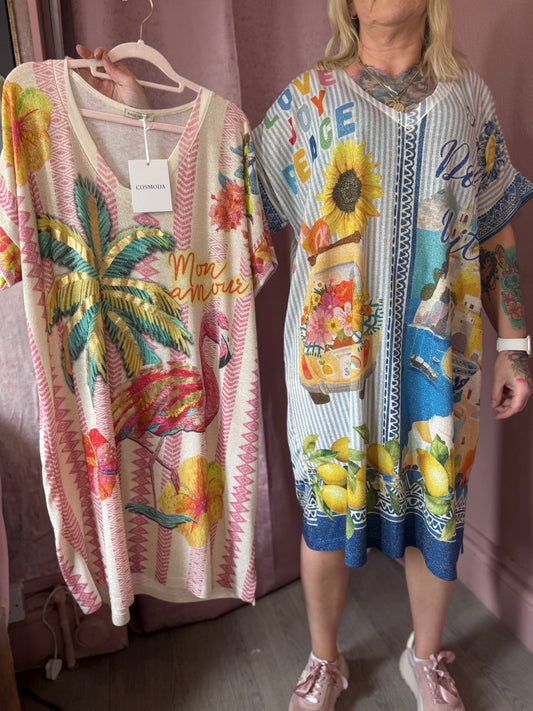 Printed Summer Dresses 🌸🌴