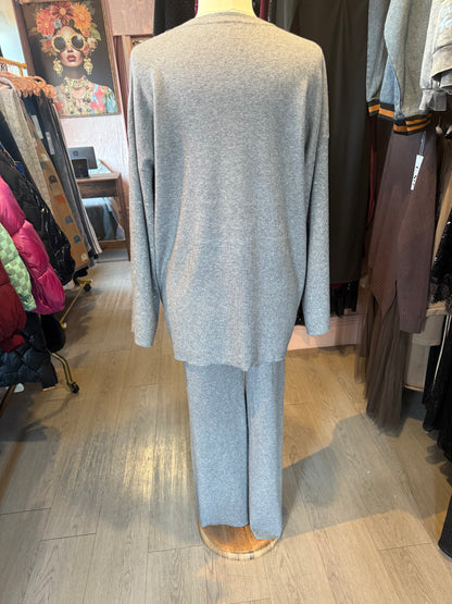 Grey Bling Two-Piece Set