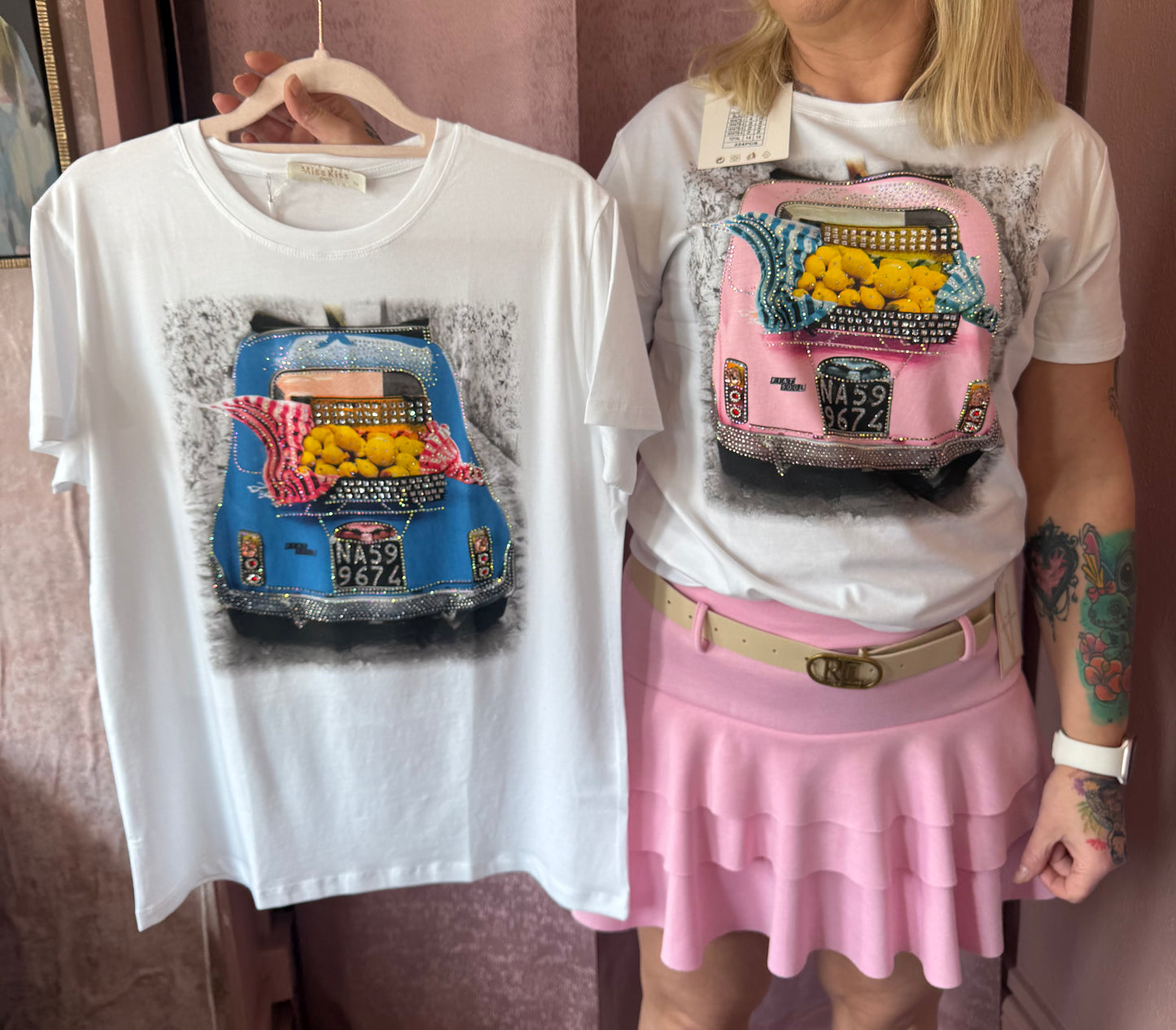 Car Print T-Shirt