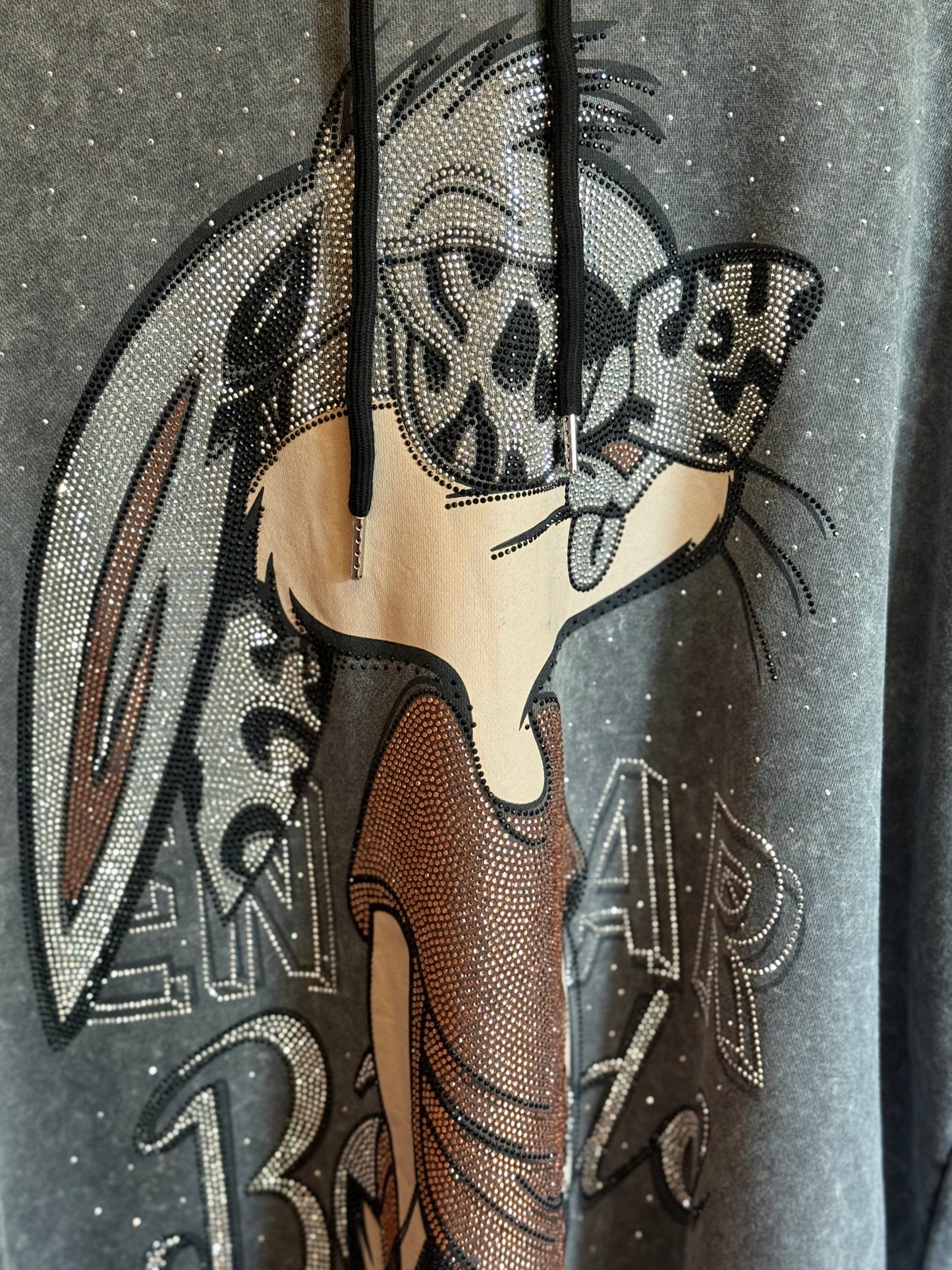 Oversized Printed Hoodie