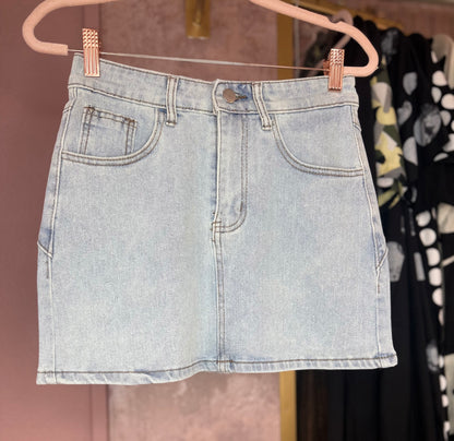 Denim skort ⭐