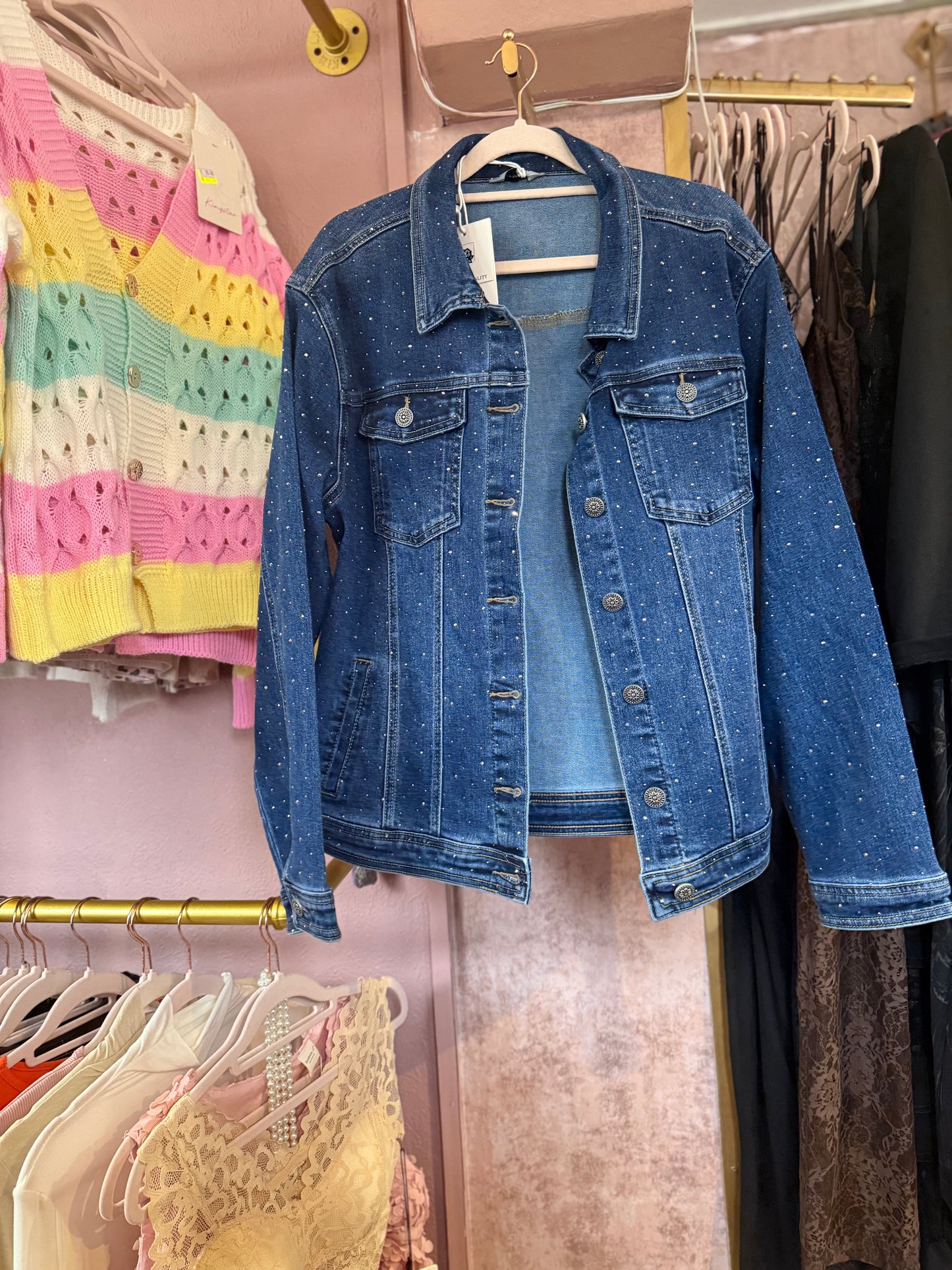 Bling Bling Denim Jacket