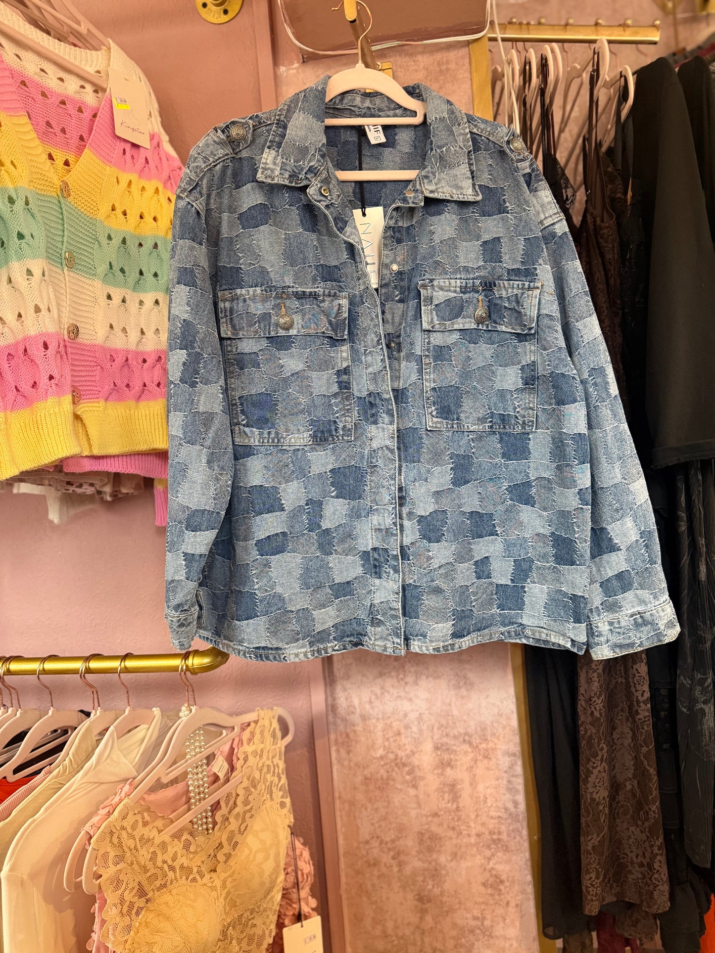 Patchwork Denim Jacket