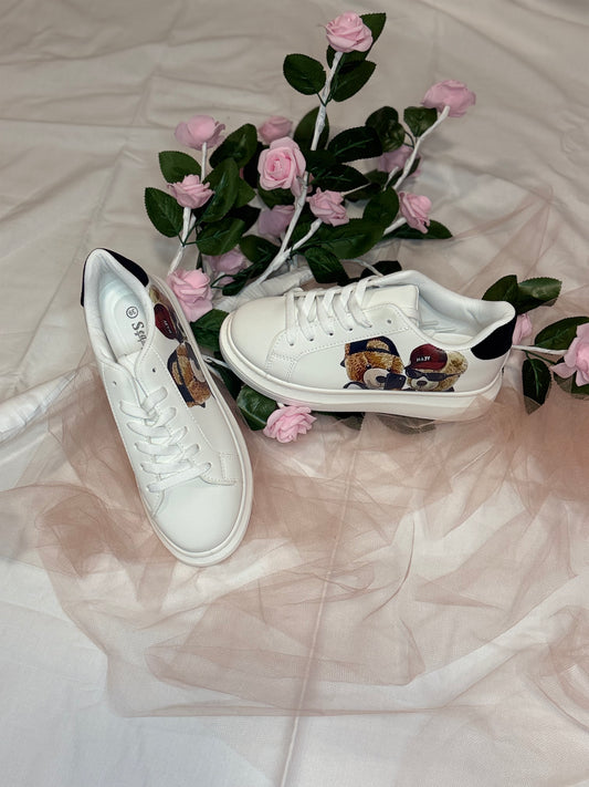 Teddy Print Sneakers