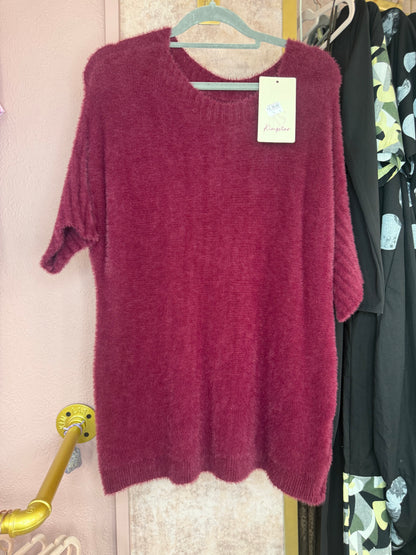 Alpaca knit top 💙