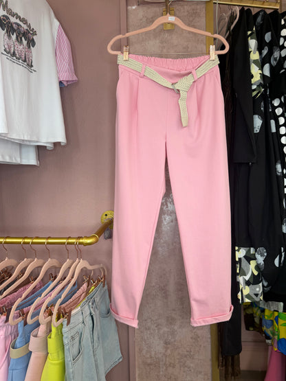 Belted trousers 💕💙