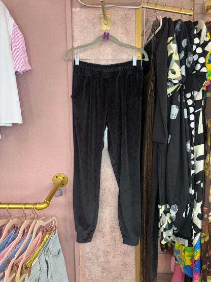 Cartoon duck print velour set