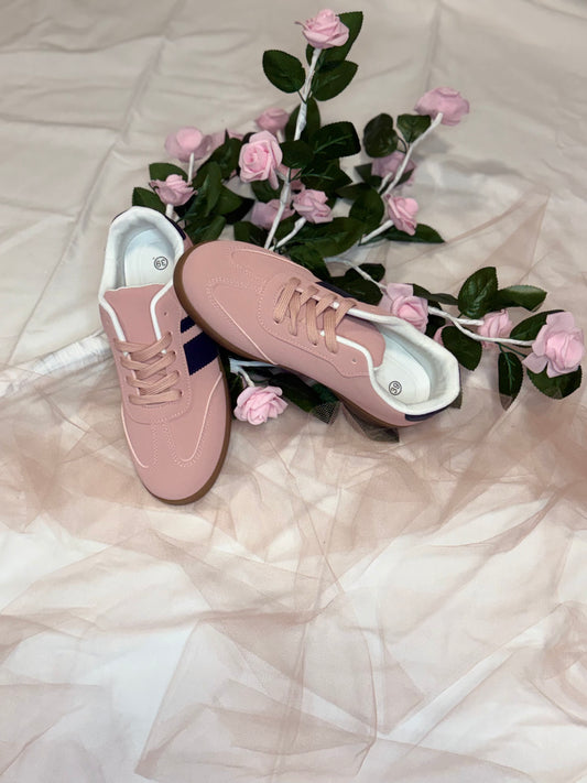 Retro Pink Casual Sneakers