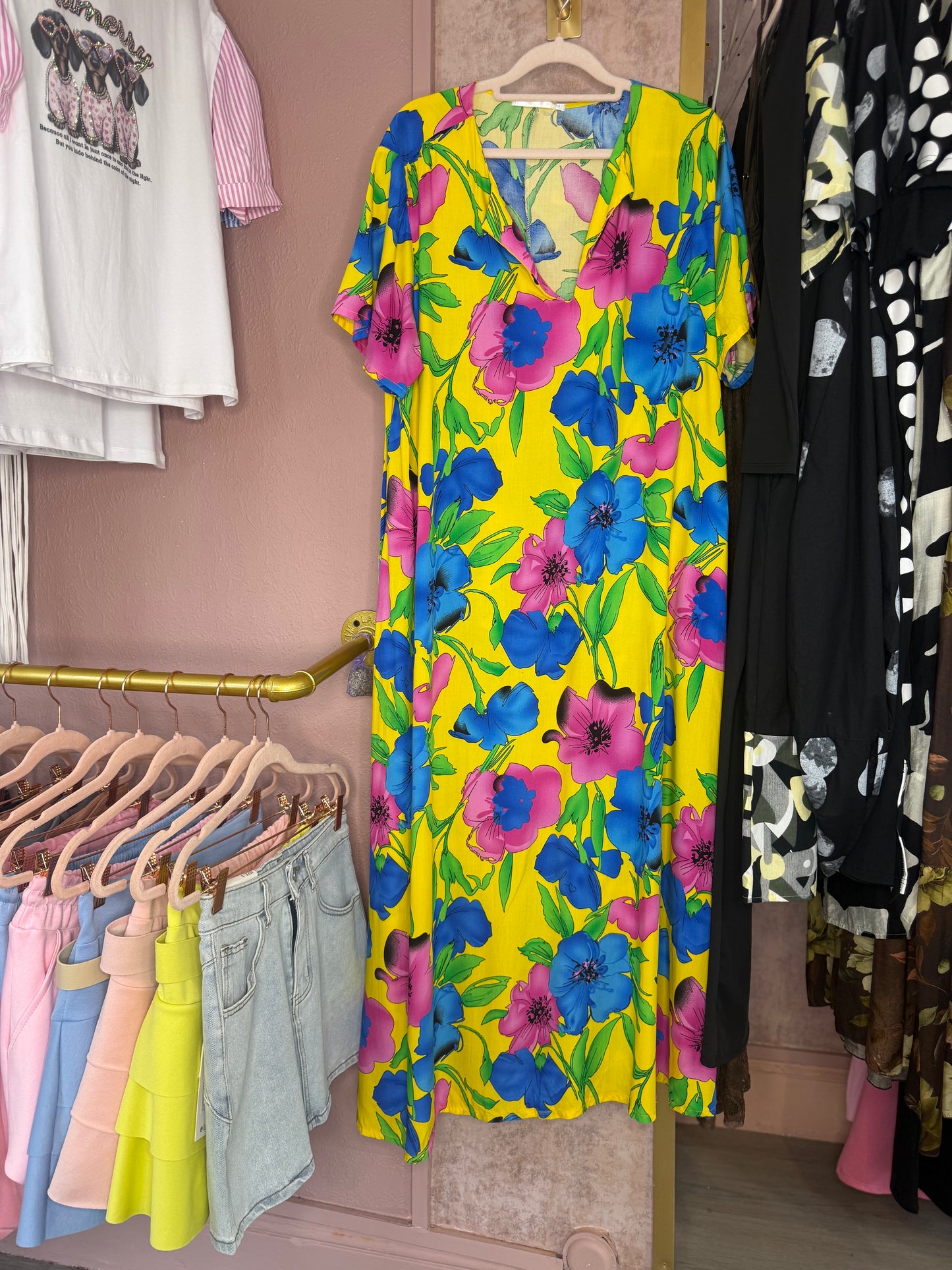 Floral summer dress
