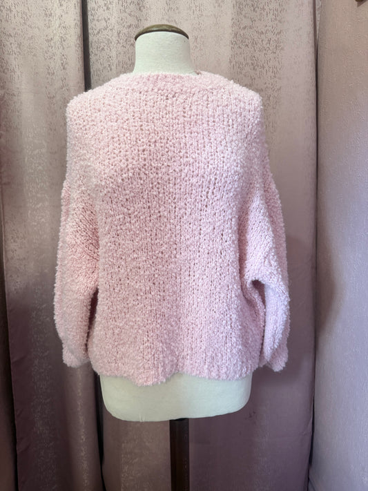 Soft Textured Knit Sweater