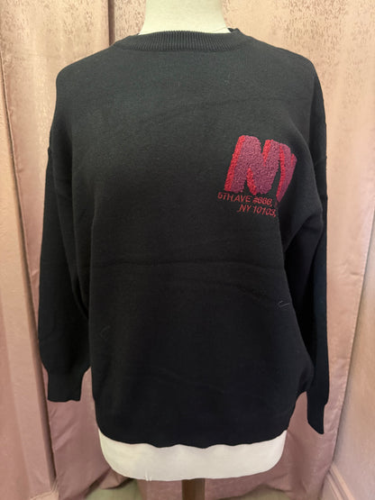 NY Graphic Knit Sweater