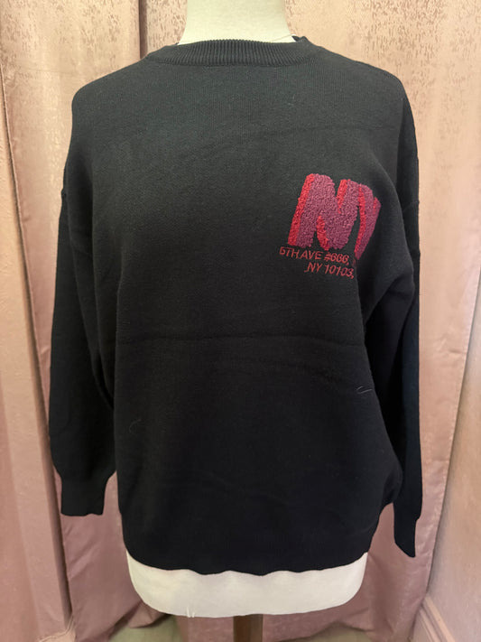 NY Graphic Knit Sweater
