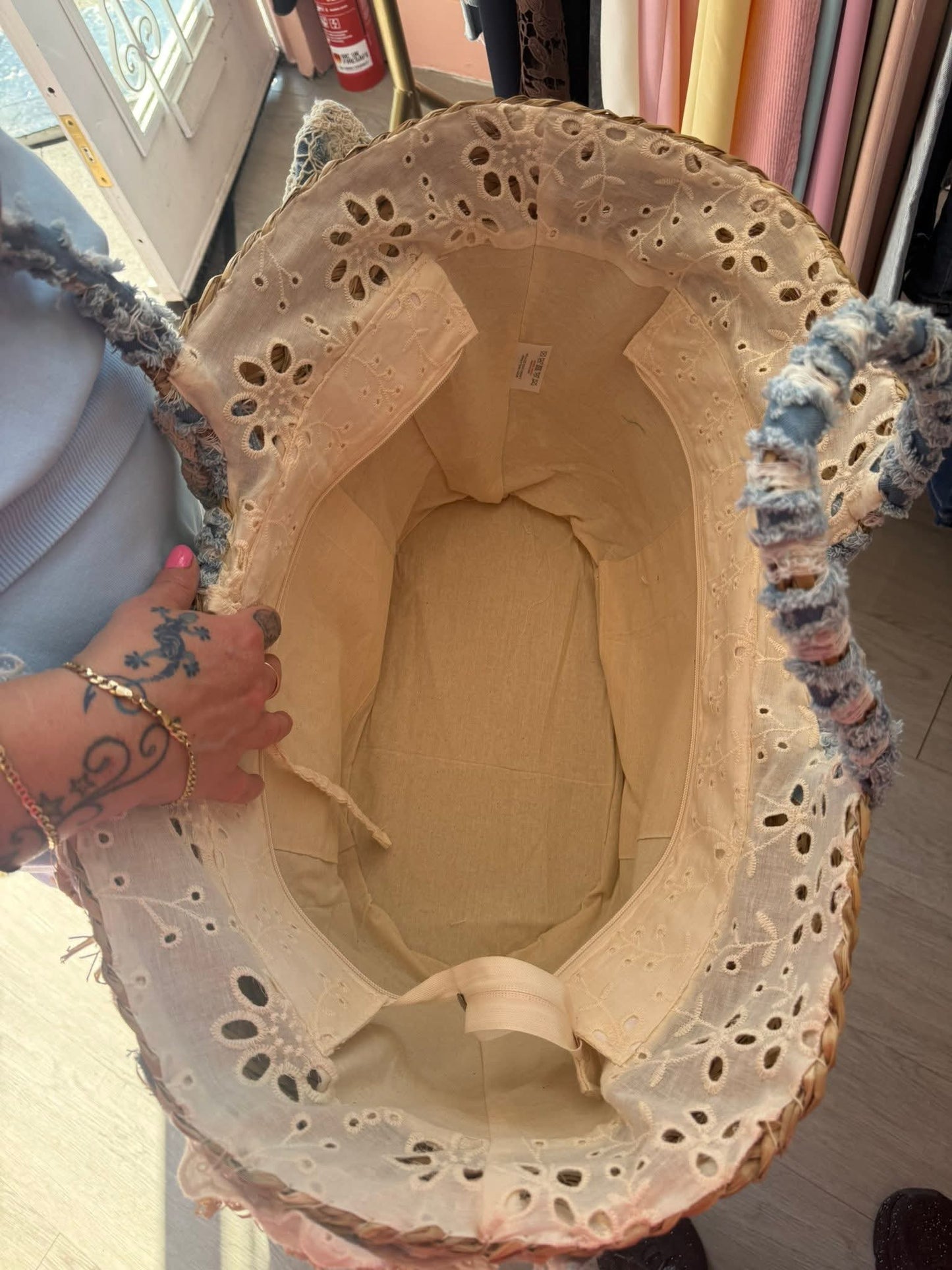 One of a Kind Statement Basket